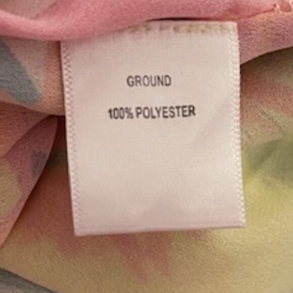 Nicole Miller Medium/Large Multi-Color Beaded Boho Tie Swim Coverup - Picture 8 of 8